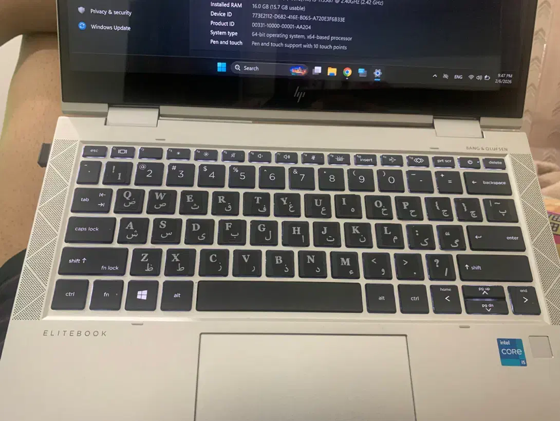لپ تاپ hp elitebook x360 830|رایانه همراه|دوگنبدان, |دیوار