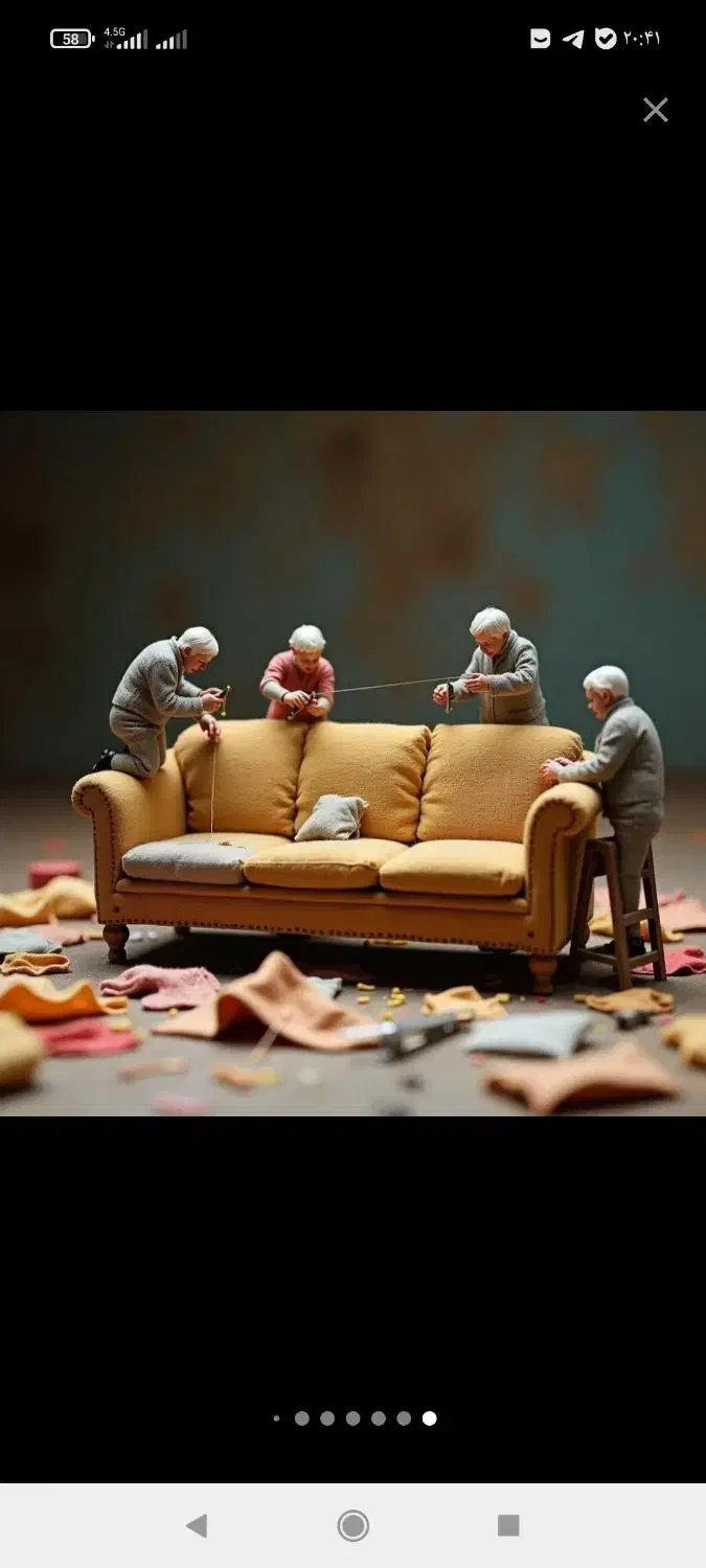 تولید و تعمیر مبلمان خوشحال|مبلمان خانگی و میز عسلی|بیرجند, |دیوار