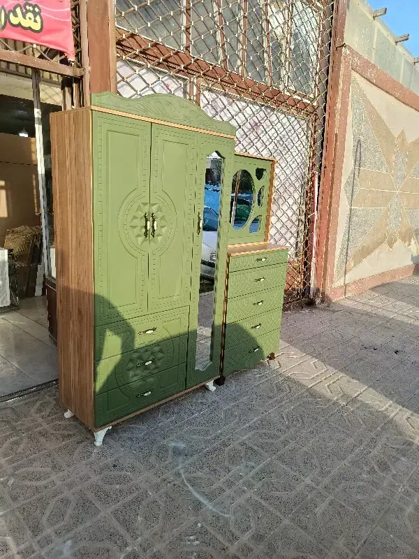 کمد سه درب میز بااینه پنچ کشو لعون تمام چک کد 0151|جاکفشی، کمد، دراور|زنجان, |دیوار