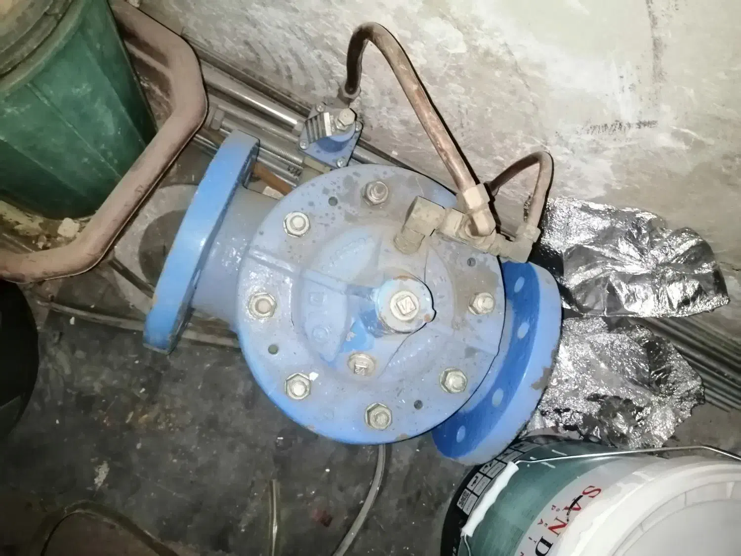 شیر فشار شکن پیلوت دار چدنی 6اینچ فلنجدار|مصالح و تجهیزات ساختمان|صدرا-فارس, فاز ۱|دیوار