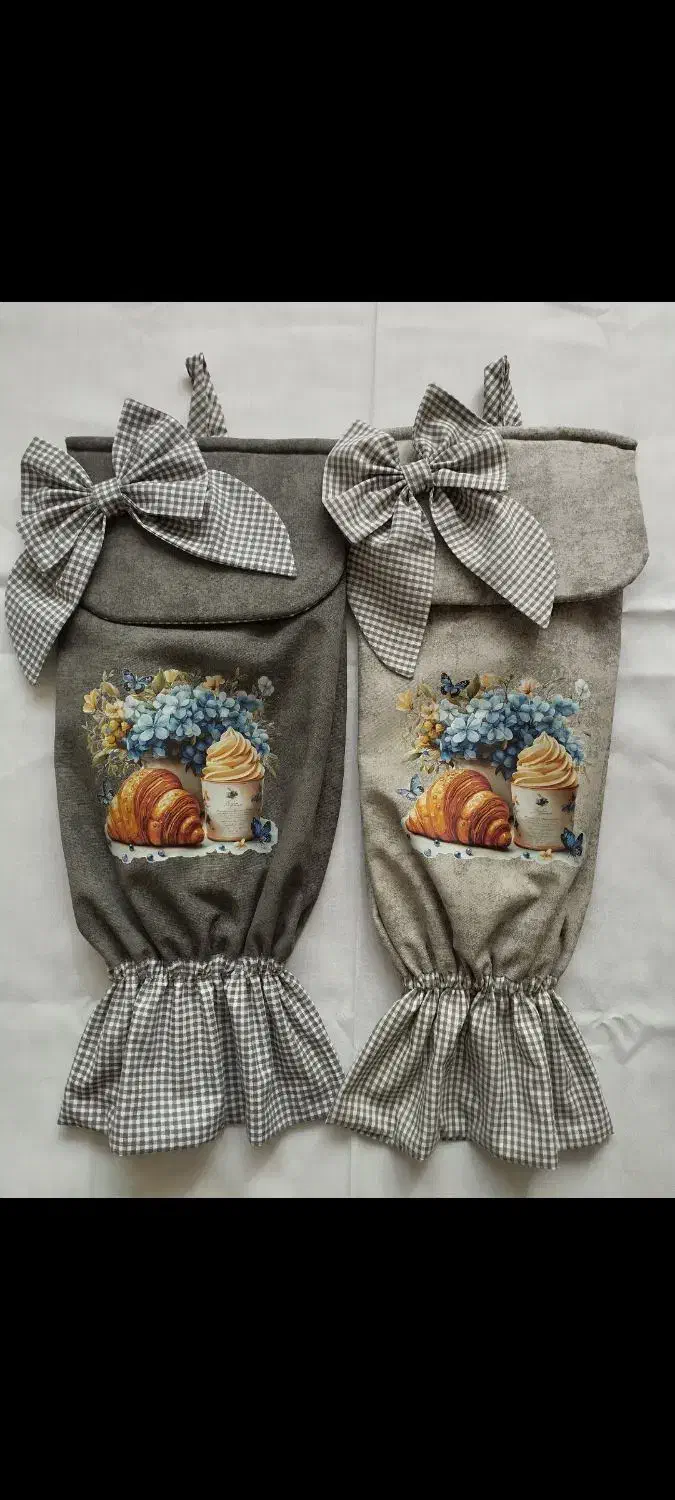 کیسه نگهداری نایلون های اضافی آشپزخانه|سفره، حوله، دستمال آشپزخانه|اصفهان, عطار نیشابوری|دیوار