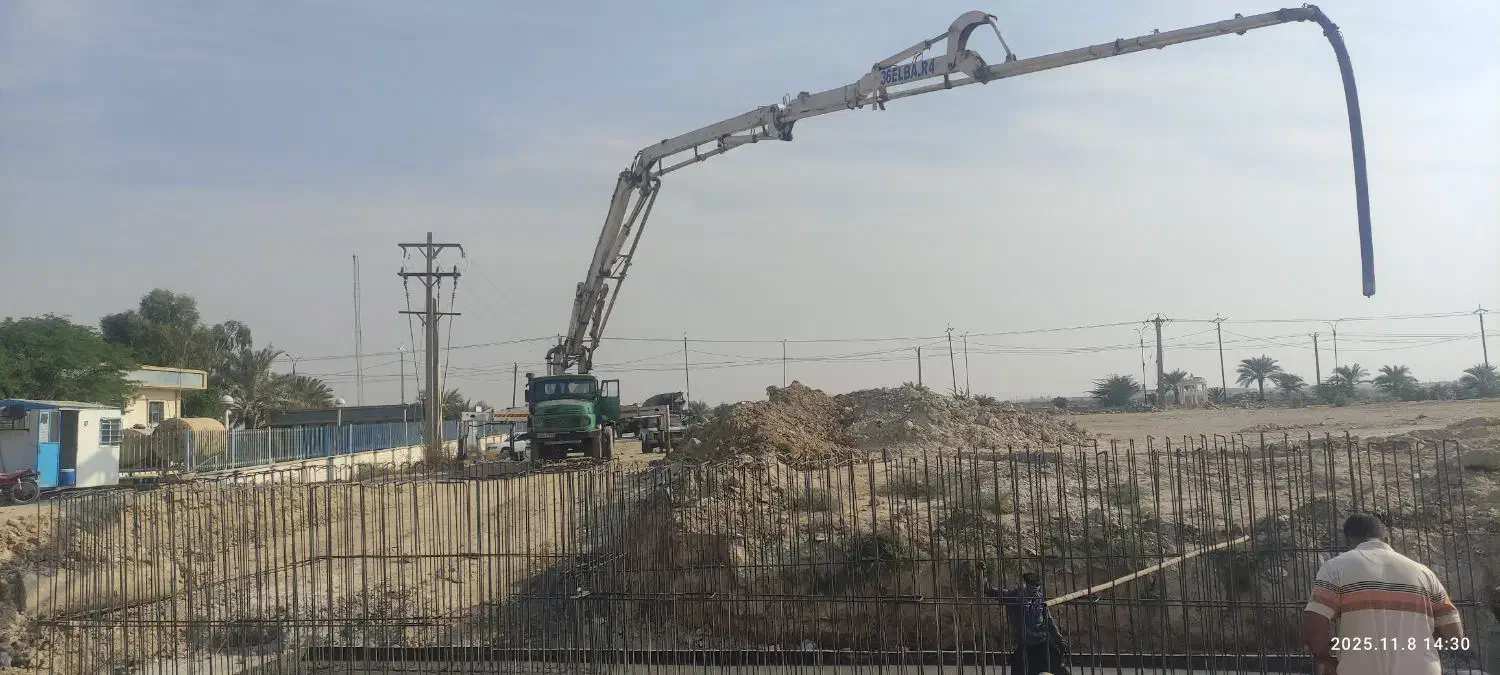 اجاره پمپ بتن هوایی و زمینی|خدمات پیشه و مهارت|بندر ماهشهر, |دیوار