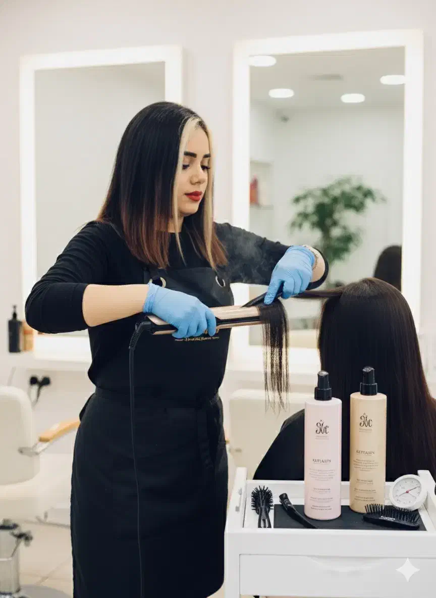 آموزش صفرتاصد کراتین/مدل احیا و صافی از ۶۰۰تا ۱۸۰۰|خدمات آرایشگری و زیبایی|رشت, منظریه|دیوار