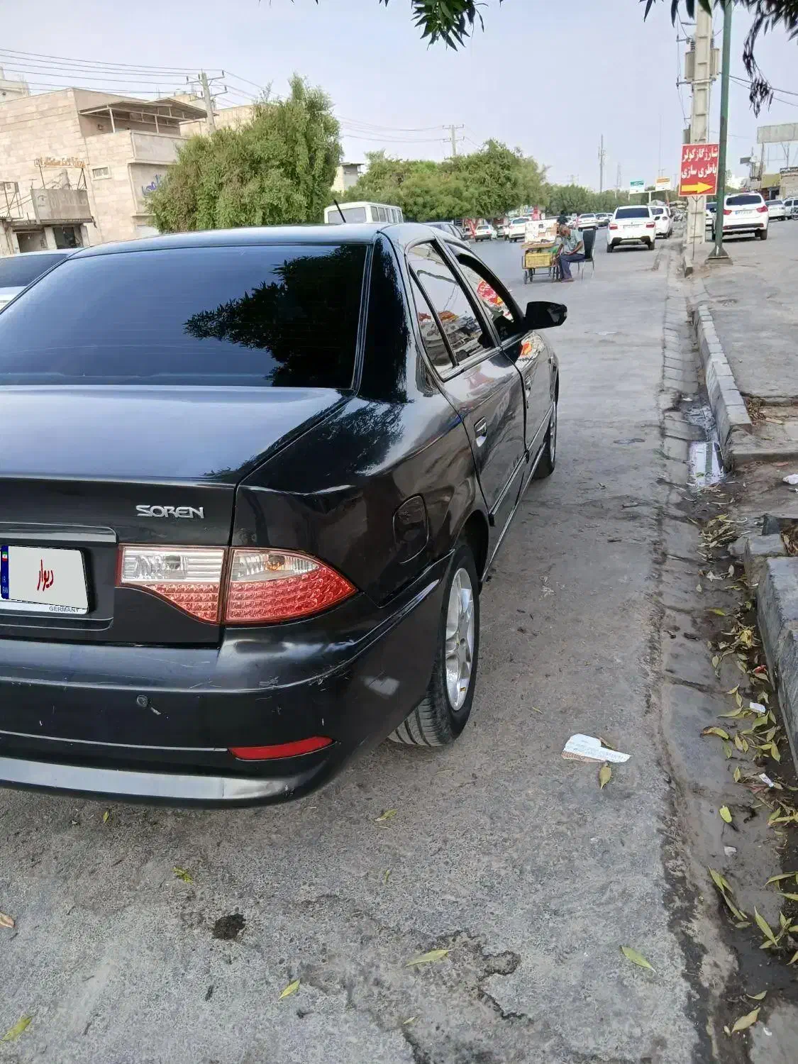 سمند سورن موتور ef7مدل ۹۳|خودرو سواری و وانت|بندرعباس, |دیوار