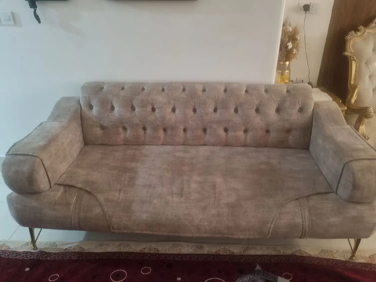 کاناپه راحتی سه نفره|مبلمان خانگی و میز عسلی|ورامین, ورامین|دیوار