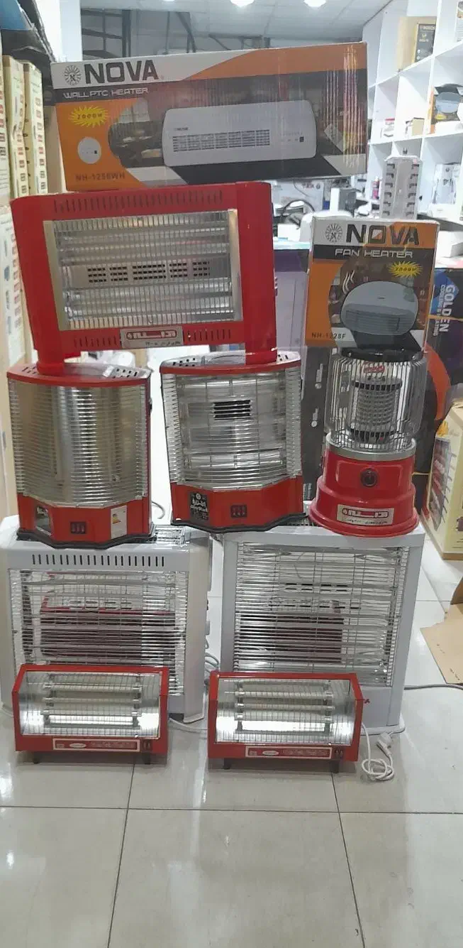 هیتر برقی بخاری برقی همه سایز و هیتر برفاب|بخاری، هیتر، شومینه|شیراز, شهرک فرهنگیان|دیوار