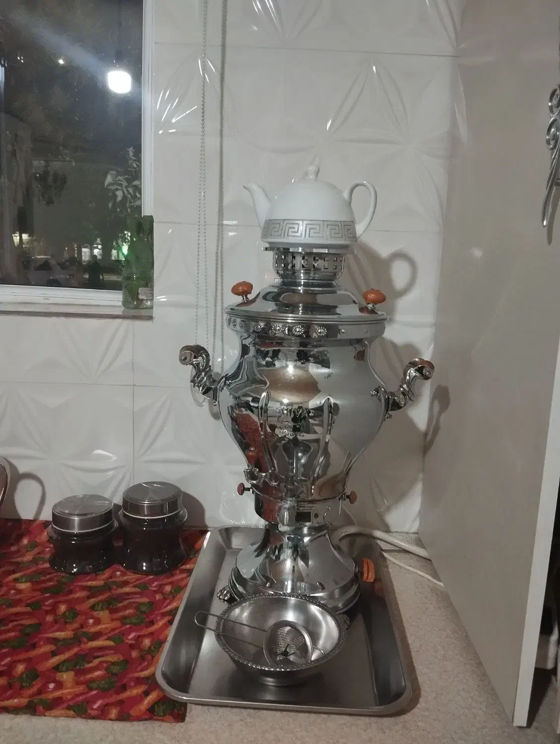 سماور ده لیتری|سماور، چای‌ساز، قهوه‌ساز|الوند, |دیوار