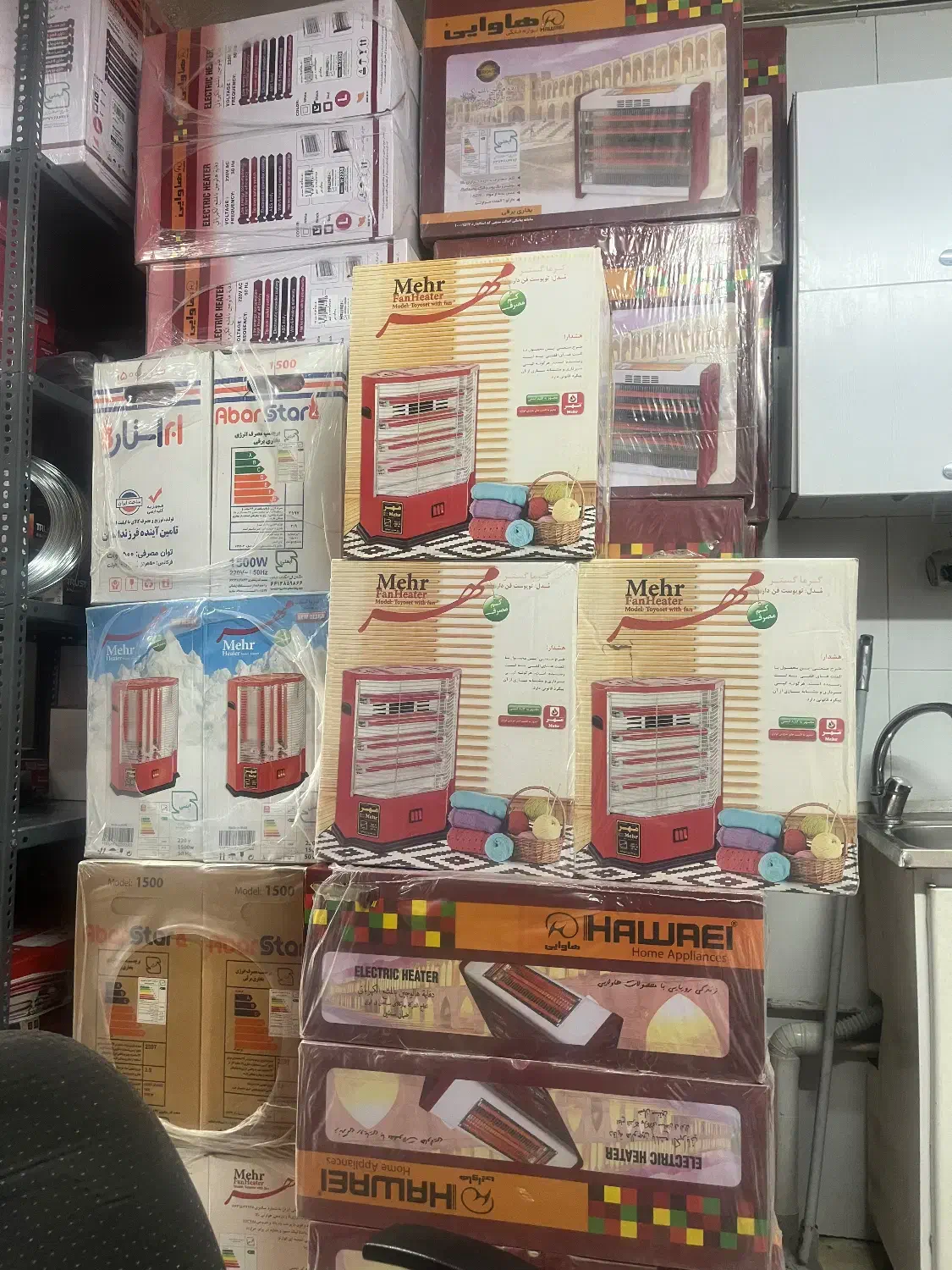 بخاری برقی هیتر برقی کرسی برقی فن پویا گوهردشت|بخاری، هیتر، شومینه|کرج, گوهردشت|دیوار