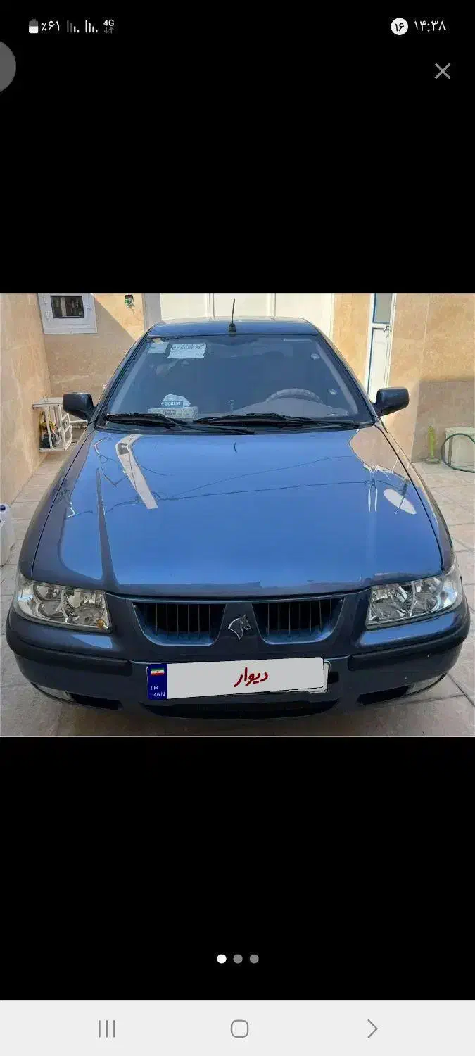 فروش سمند ef7مدل 93 تک و درجه ۱|خودرو سواری و وانت|چمران, |دیوار