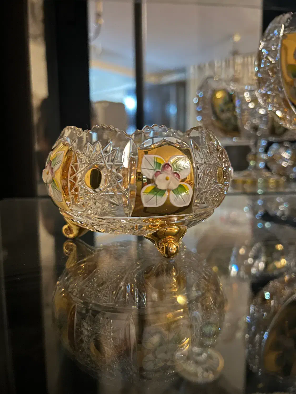 دو‌عدد پیاله طلاکوب اصل چک|کلکسیون اشیاء عتیقه|قزوین, |دیوار