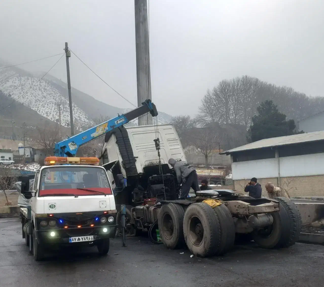 جرثقیل نیسان بالابر امدادخودرو جک پالت شبانهروزی|خدمات حمل و نقل|کرج, شهر صنعتی|دیوار