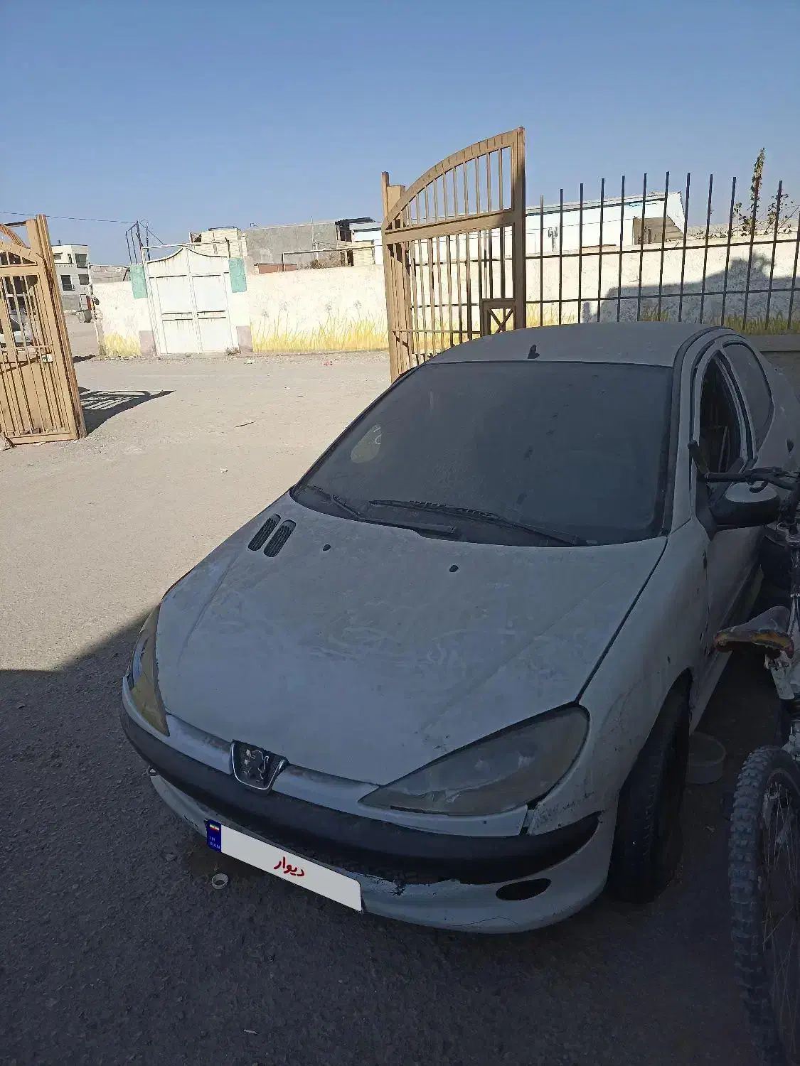 سلام 206 sd سفید مدل86|خودرو سواری و وانت|سیرجان, |دیوار