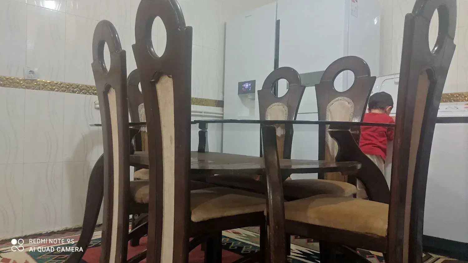 میز ناهار خوری ۶نفره|میز و صندلی غذاخوری|کوهدشت, |دیوار