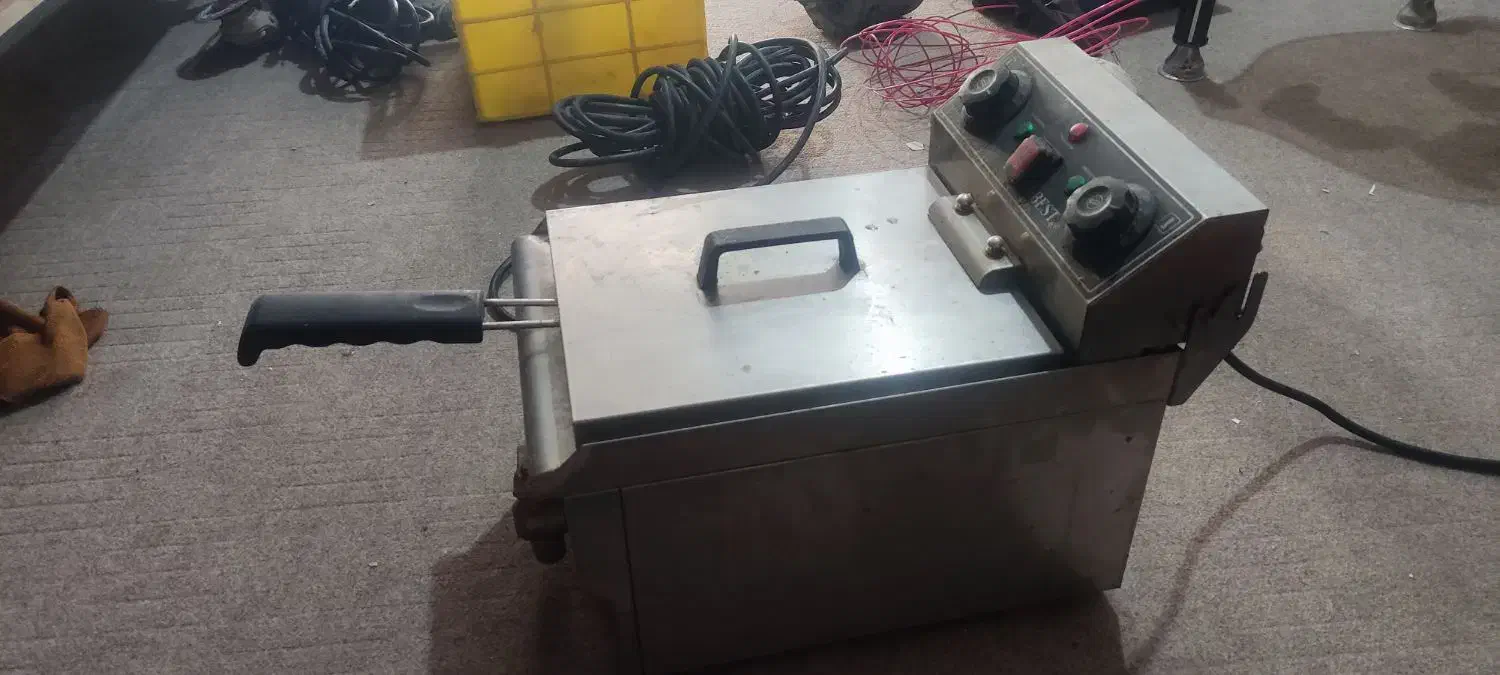 سرخ کن برقی 10 لیتری شیر تخلیه دار|اجاق گاز و لوازم برقی پختوپز|اهواز, زندوکیلی|دیوار