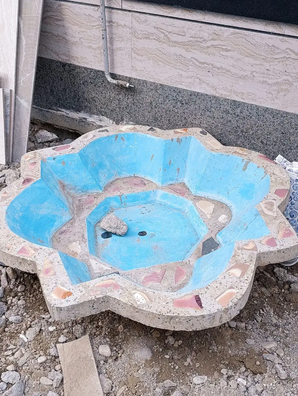 حوض حیاط|مصالح و تجهیزات ساختمان|سیه رود, |دیوار