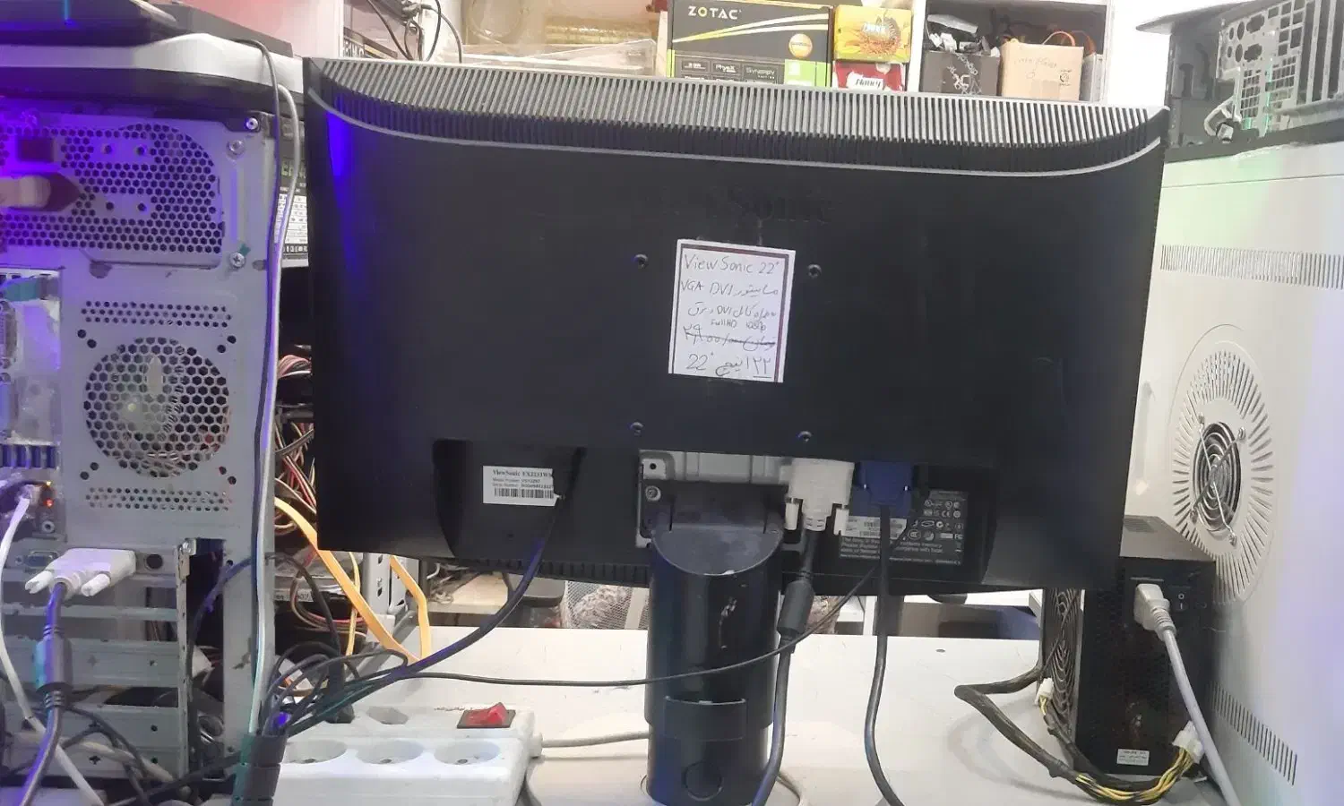 مانیتور 22 اینچ ویوسونیک ViewSonic|قطعات و لوازم جانبی رایانه|تبریز, |دیوار