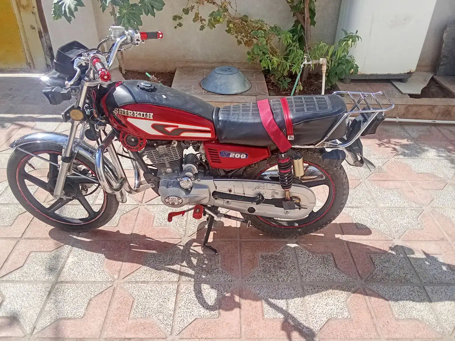 موتور هندا 200 شیرکوه|موتورسیکلت|یزد, |دیوار