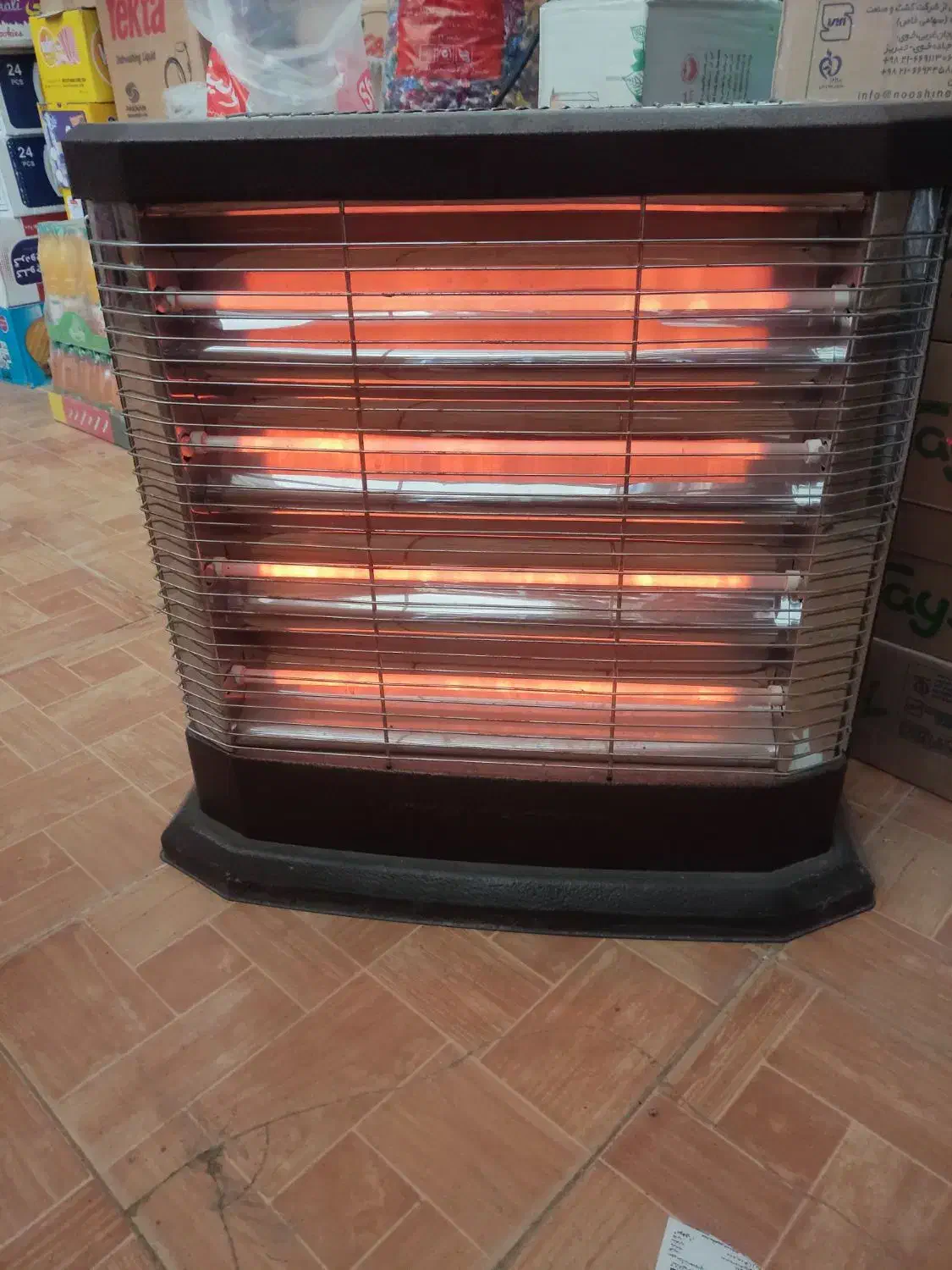 بخاری برقی|بخاری، هیتر، شومینه|فیروزآباد (آذربایجان), |دیوار