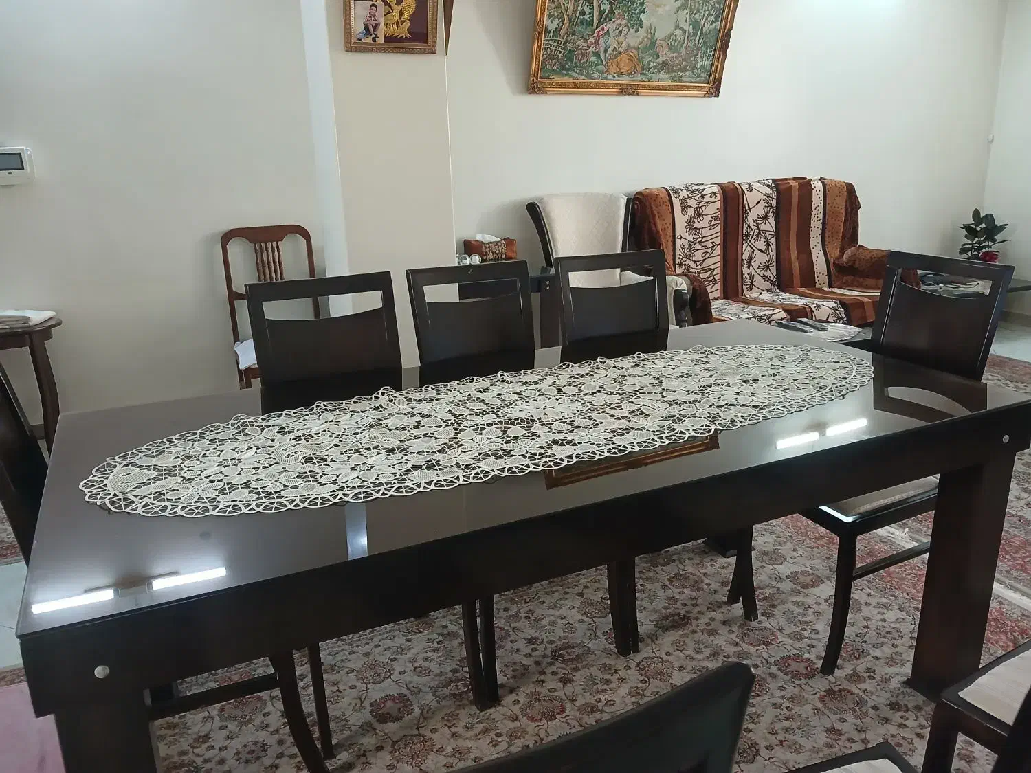 میز نهارخوری ۸ نفره|میز و صندلی غذاخوری|تهران, نیروی دریایی|دیوار