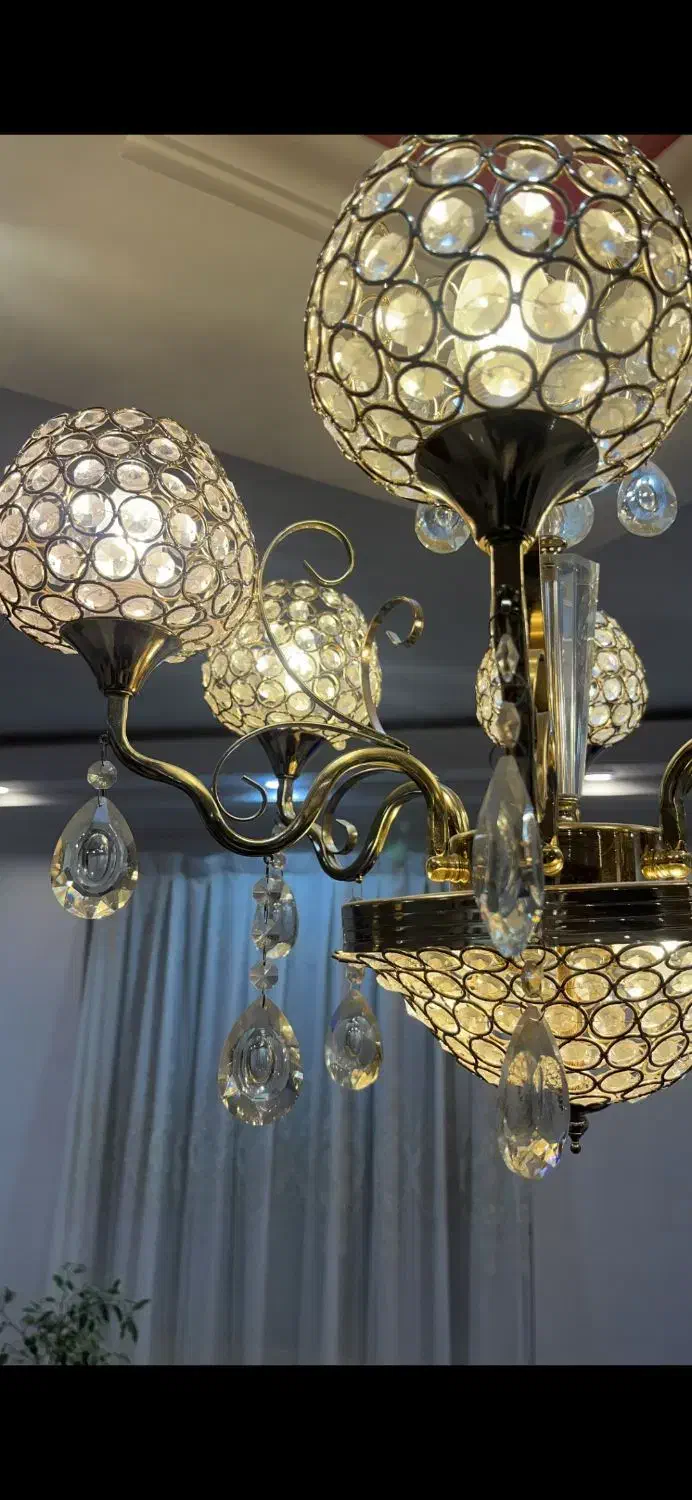 لوستر|لوستر و چراغ آویز|تنکابن, |دیوار