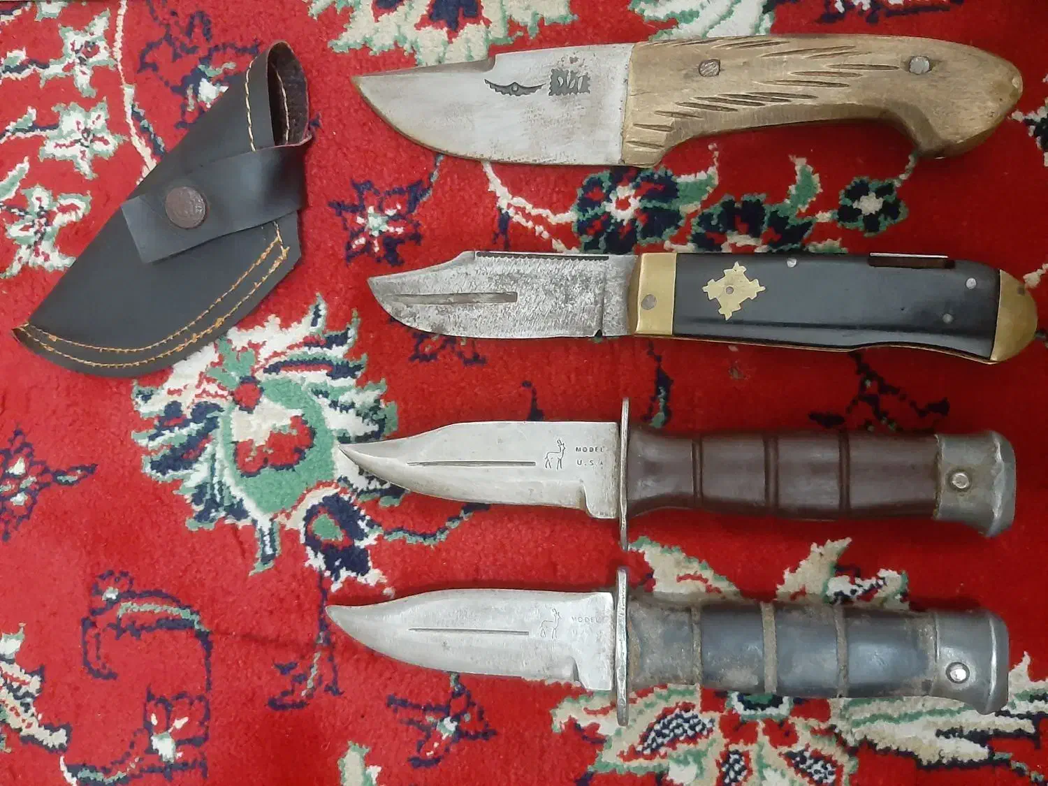 چاقو بلند و کوتاه|کلکسیون اشیاء عتیقه|بهارستان, |دیوار