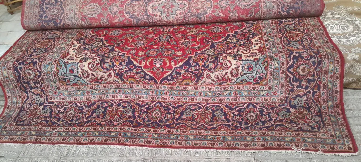 فرش نه متری دست باف|فرش|ملایر, |دیوار