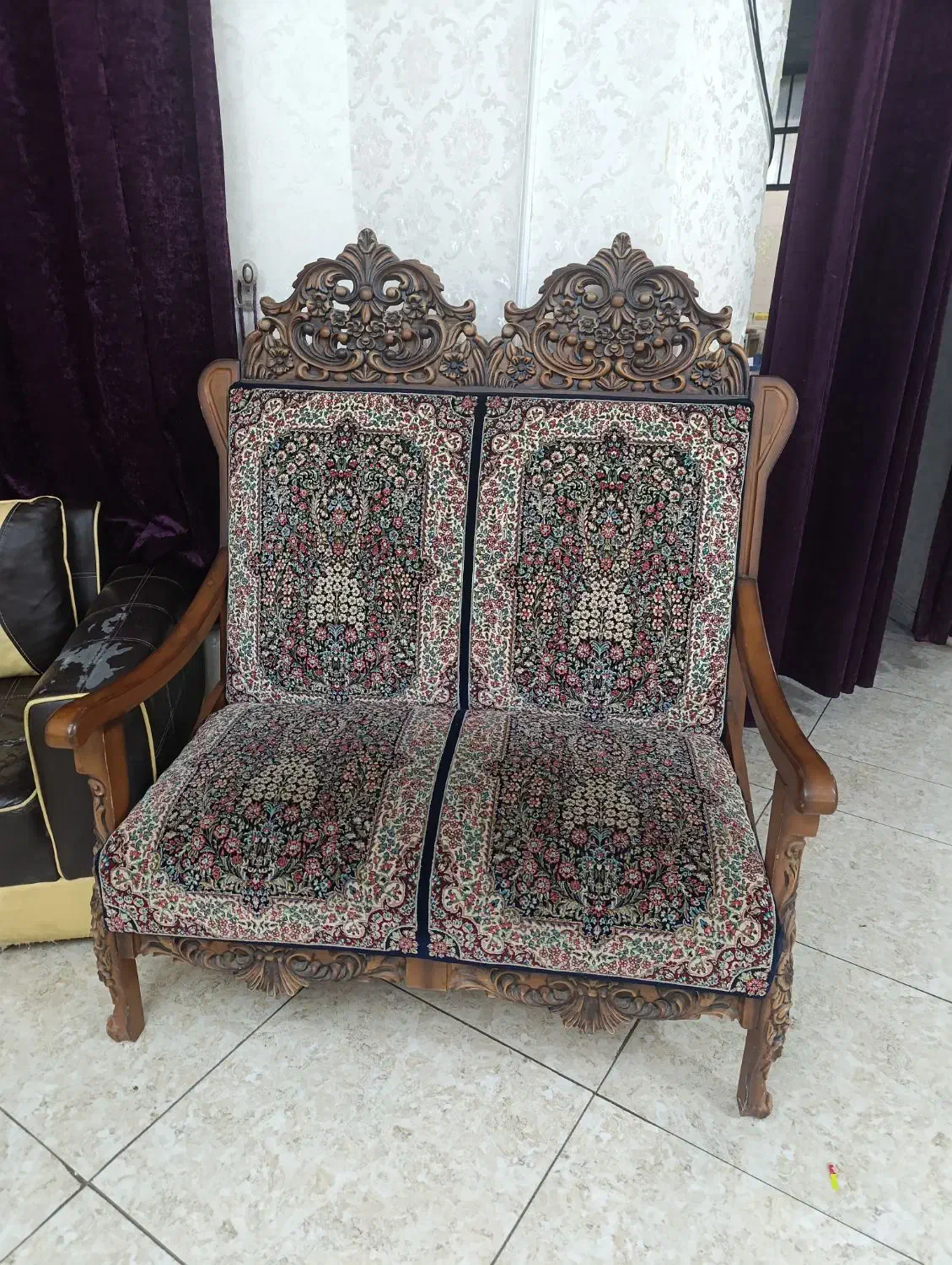 مبل قالی سالم|مبلمان خانگی و میز عسلی|بم, |دیوار