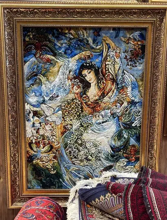 تابلو فرش دستباف|تابلو فرش|شهریار, شهرک امیریه|دیوار