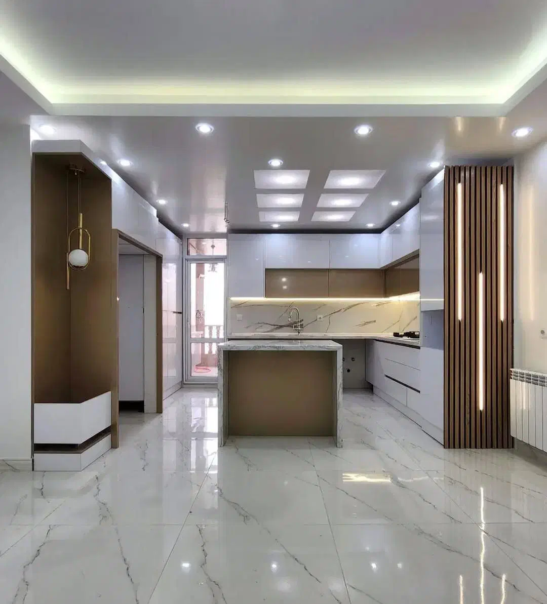 کابینت FARAZ/تمام چوبی هایگلاس پیش ساخته849|مصالح و تجهیزات ساختمان|سوسنگرد, |دیوار