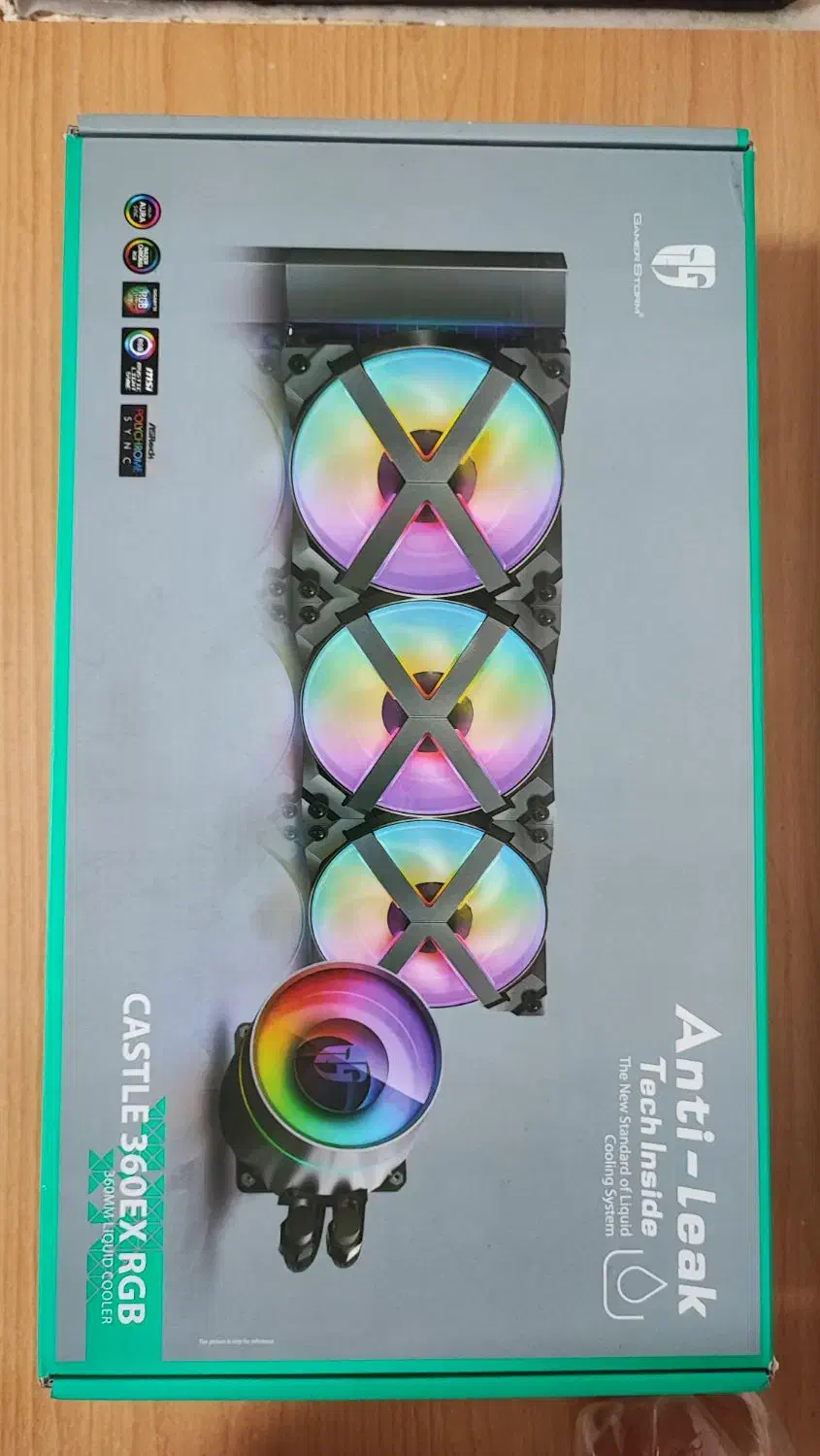 واتر کولر حرفه ای DEEPCOOL CASTLE 360EX RGB|قطعات و لوازم جانبی رایانه|تهران, میدان ولیعصر|دیوار