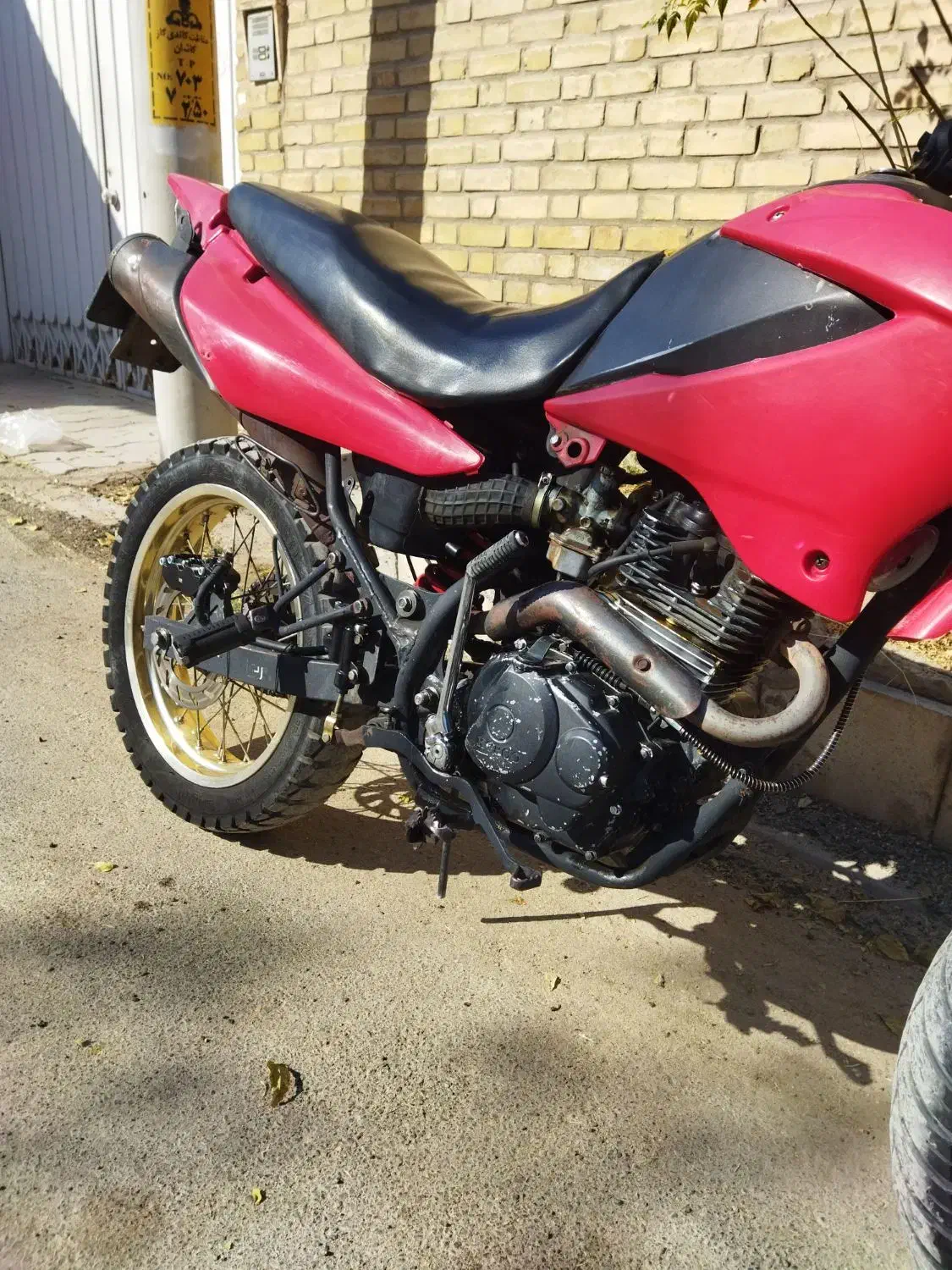 موتور تریل هوندا 200|موتورسیکلت|کاشان, کشاورز|دیوار