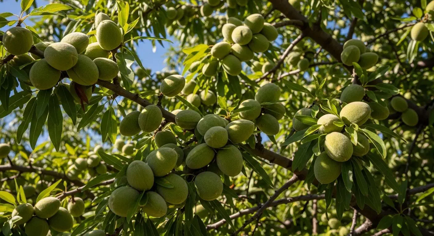 فروش نهال بادام کاغذی پوستنازک محدود|خدمات باغبانی و درختکاری|خوی, |دیوار