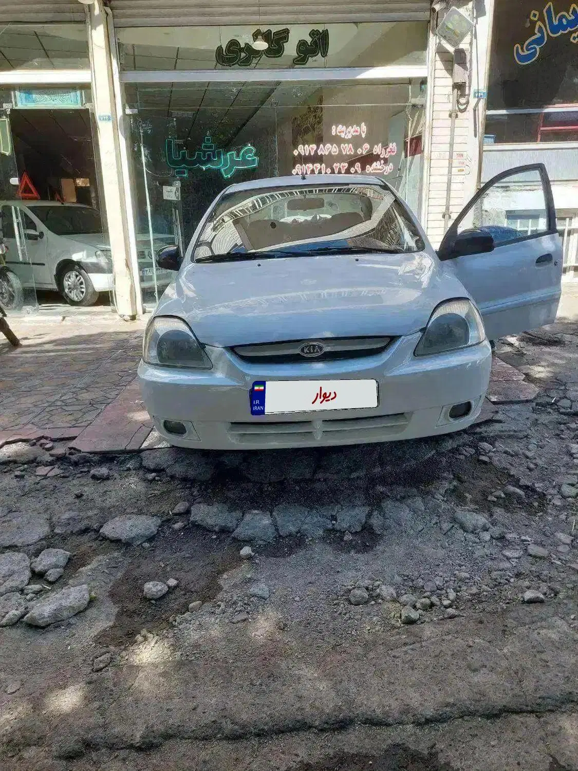 ریو مدل ۸۵ سفید معاوضه با سواری یا هندا|خودرو سواری و وانت|تبریز, |دیوار