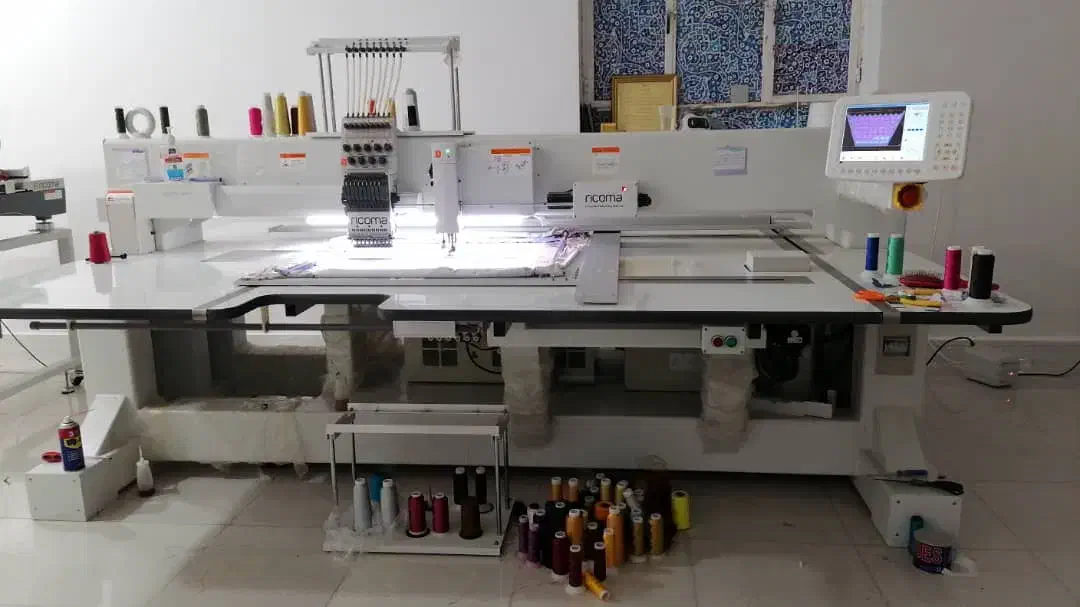 دستگاه گلدوزی ریکوما در حد نو|چرخ خیاطی و ریسندگی|تهران, شهران جنوبی|دیوار