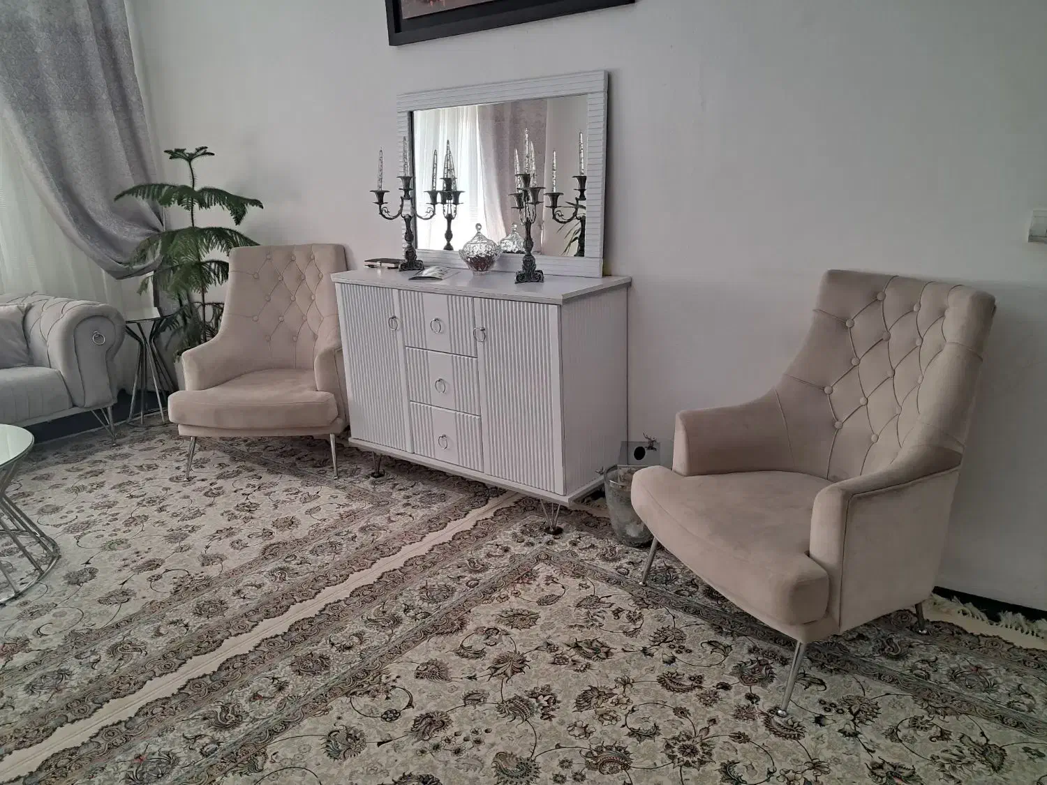 ست آیینه کنسول|بوفه، ویترین، کنسول|پاکدشت, پاکدشت (مامازند)|دیوار