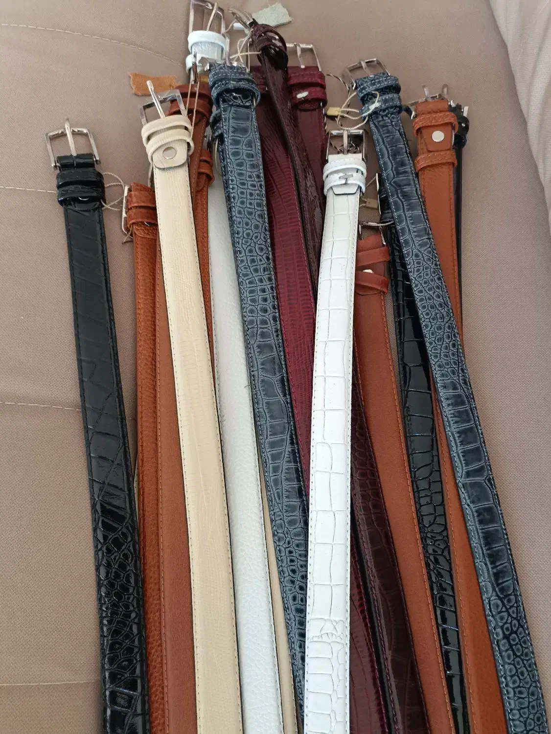 کمربند زنانه چرم اصل|کیف، کفش، کمربند|سمنان, |دیوار