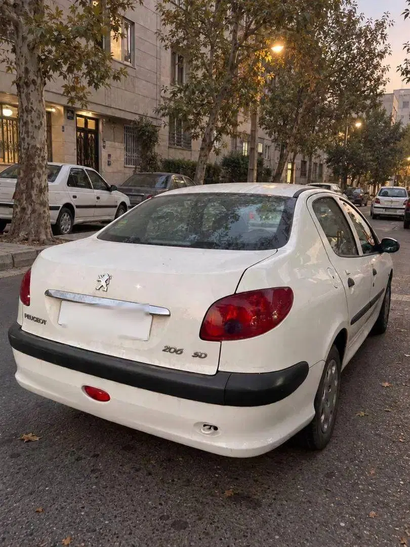 خودرو پژو ۲۰۶ SD V8 TU5 مدل ۹۹|خودرو سواری و وانت|تهران, پردیسان|دیوار