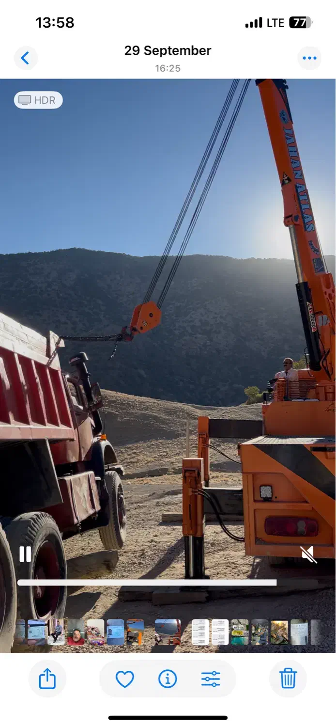 جرثقیل ده تن|خدمات حمل و نقل|خرمآباد, |دیوار