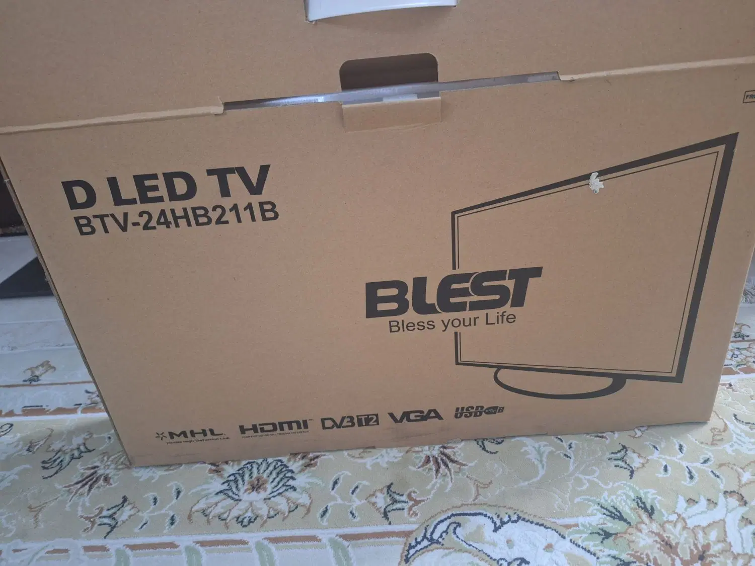 کارتن تلوزیون،مانیتور بلست (blest) 24 اینچ|ابزارآلات|تهران, چهارصد دستگاه|دیوار