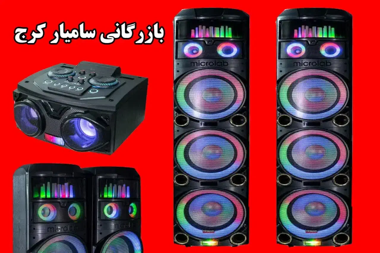 اسپیکر باند دیجی حرفه ای میکرولب KM-S600|سیستم صوتی خانگی|کرج, بنیاد|دیوار