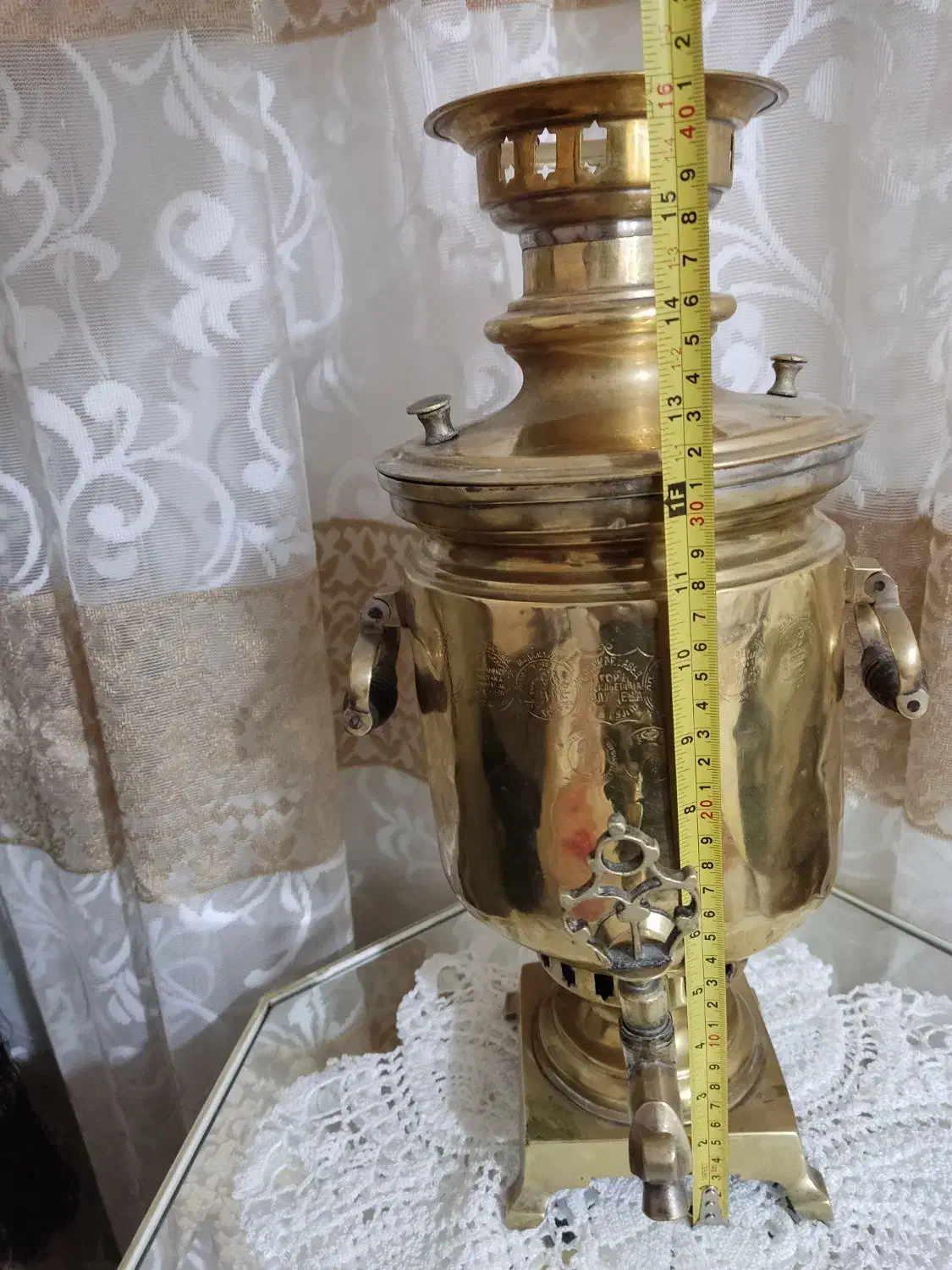 سماور زغالی عتیقه کلگسیونی|کلکسیون اشیاء عتیقه|سهند, |دیوار