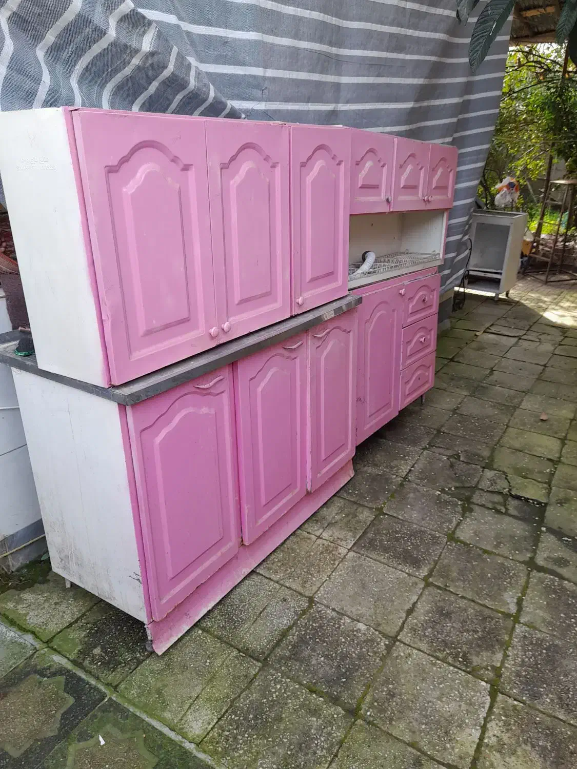 یه دست کابینت فلزی بالا پایین|مصالح و تجهیزات ساختمان|لاهیجان, لیل|دیوار