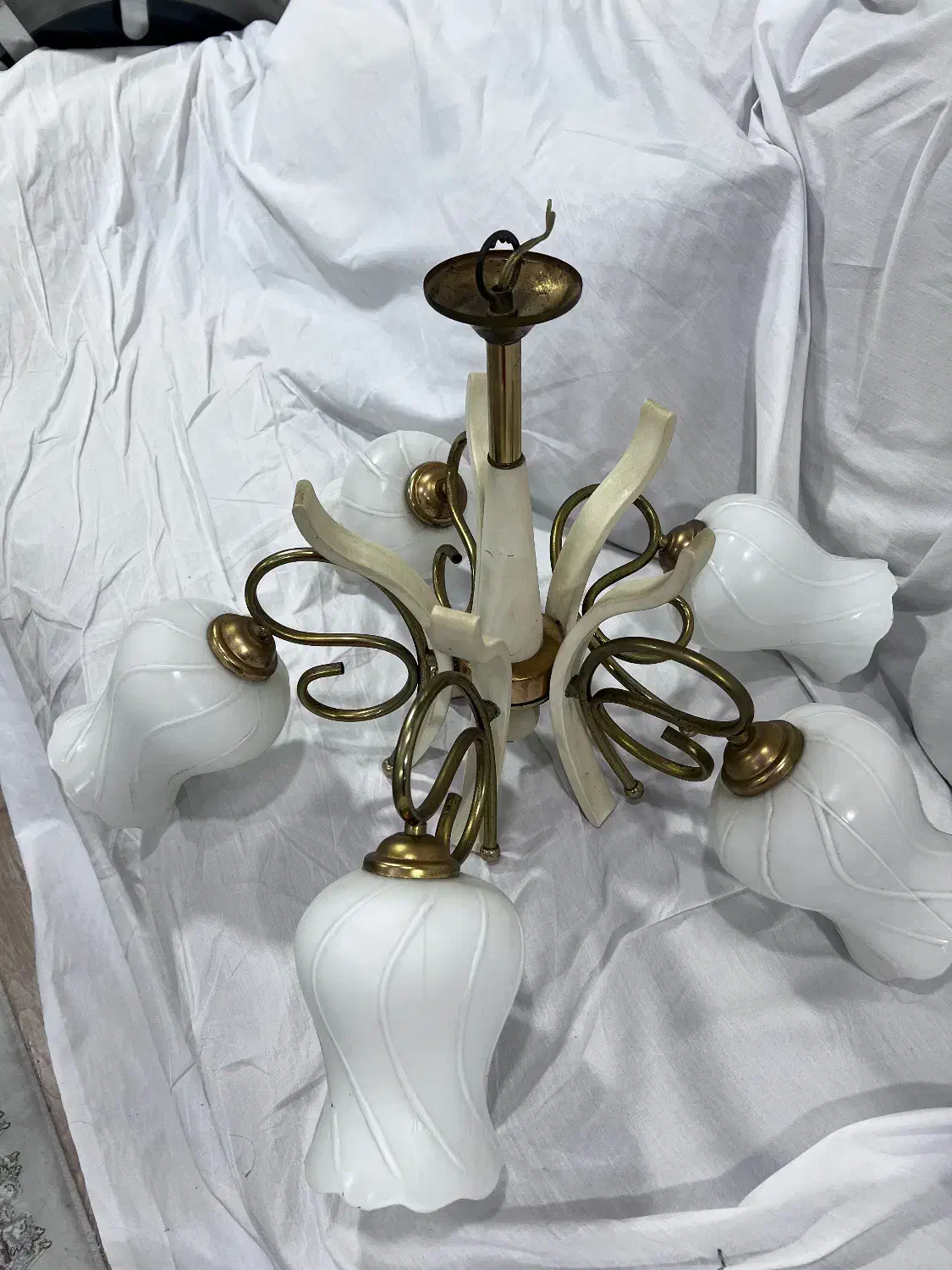 لوستر ۵ شاخه|لوستر و چراغ آویز|اهواز, کیانپارس |دیوار