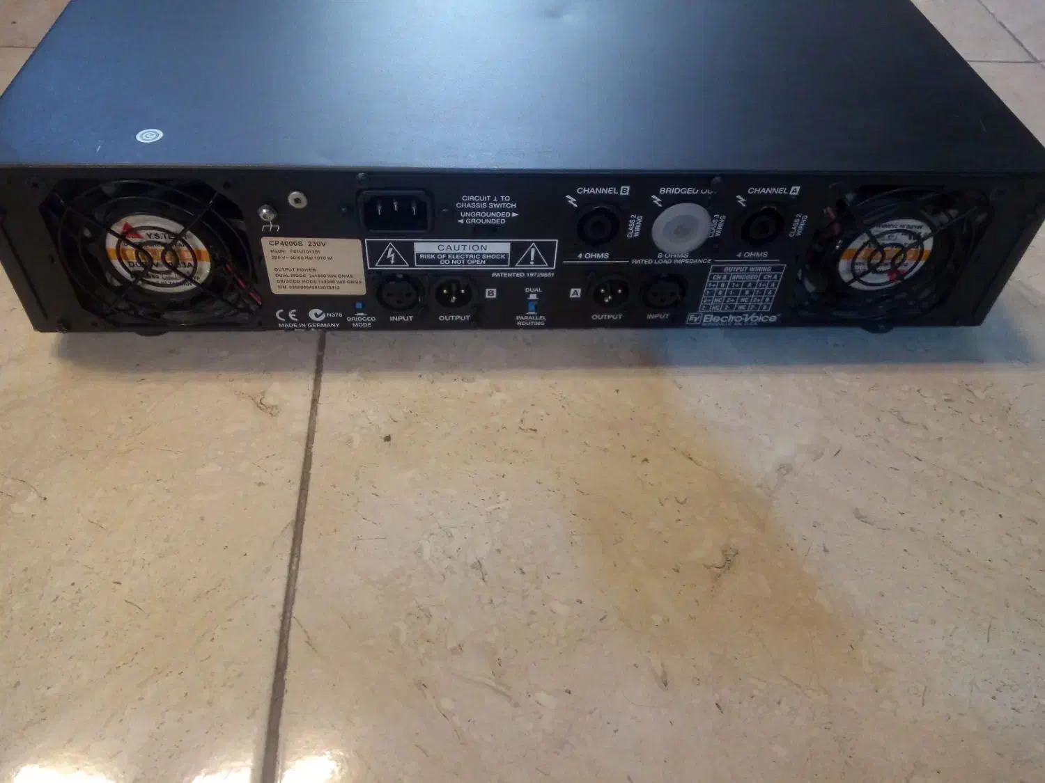 پاور امپلی فایر evمدلcp4000|سیستم صوتی خانگی|تهران, شیخ هادی|دیوار