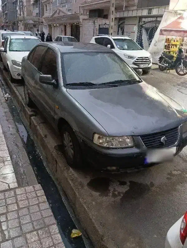 سمند خاکستری مدل 1387|خودرو سواری و وانت|اسلام‌شهر, باغ فیض|دیوار