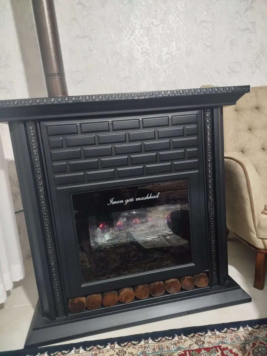 شومینه بخاری|بخاری، هیتر، شومینه|ارومیه, |دیوار