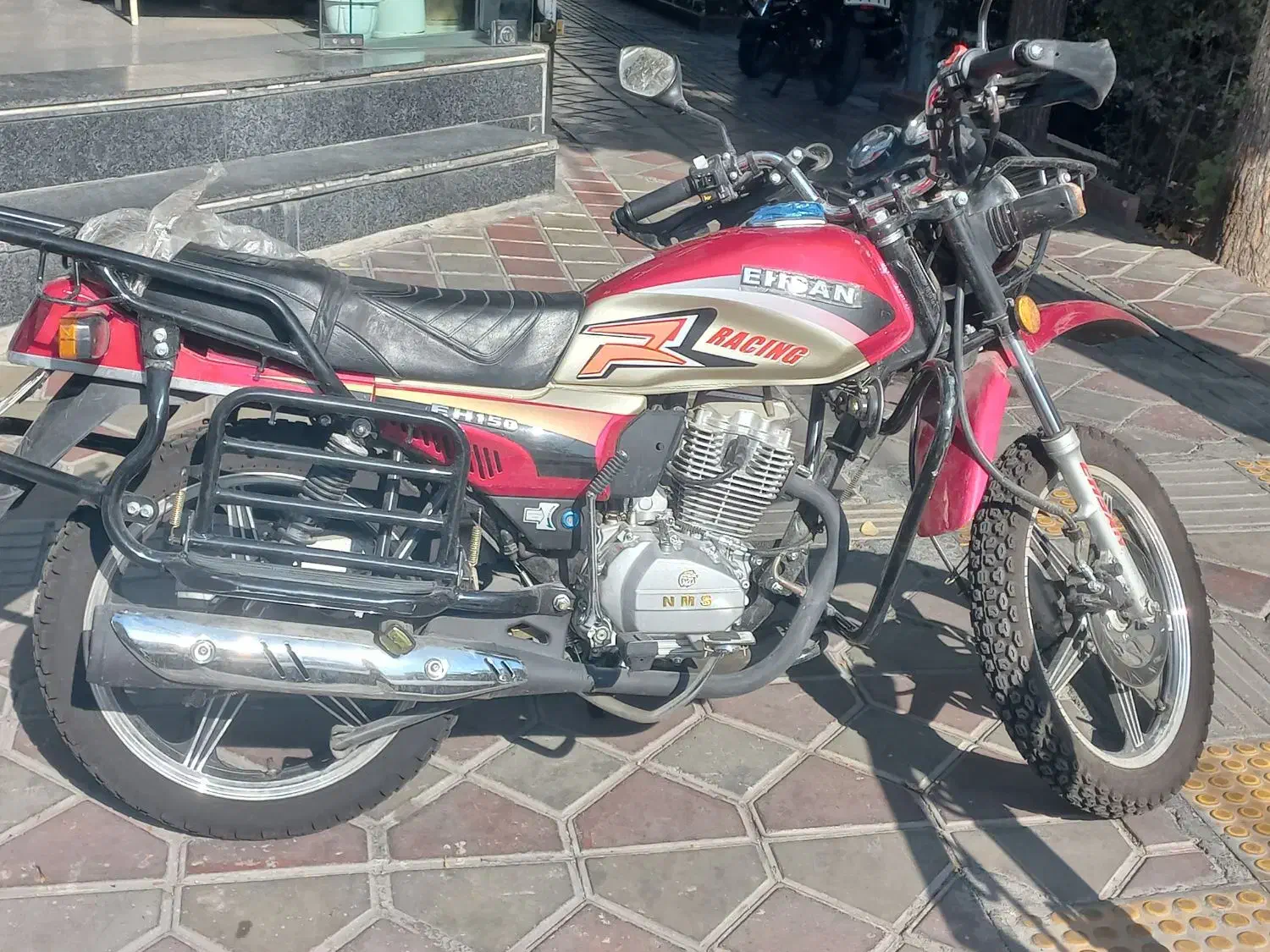 موتور سواری احسان شکاری ۱۵۰|موتورسیکلت|تهران, تهراننو|دیوار