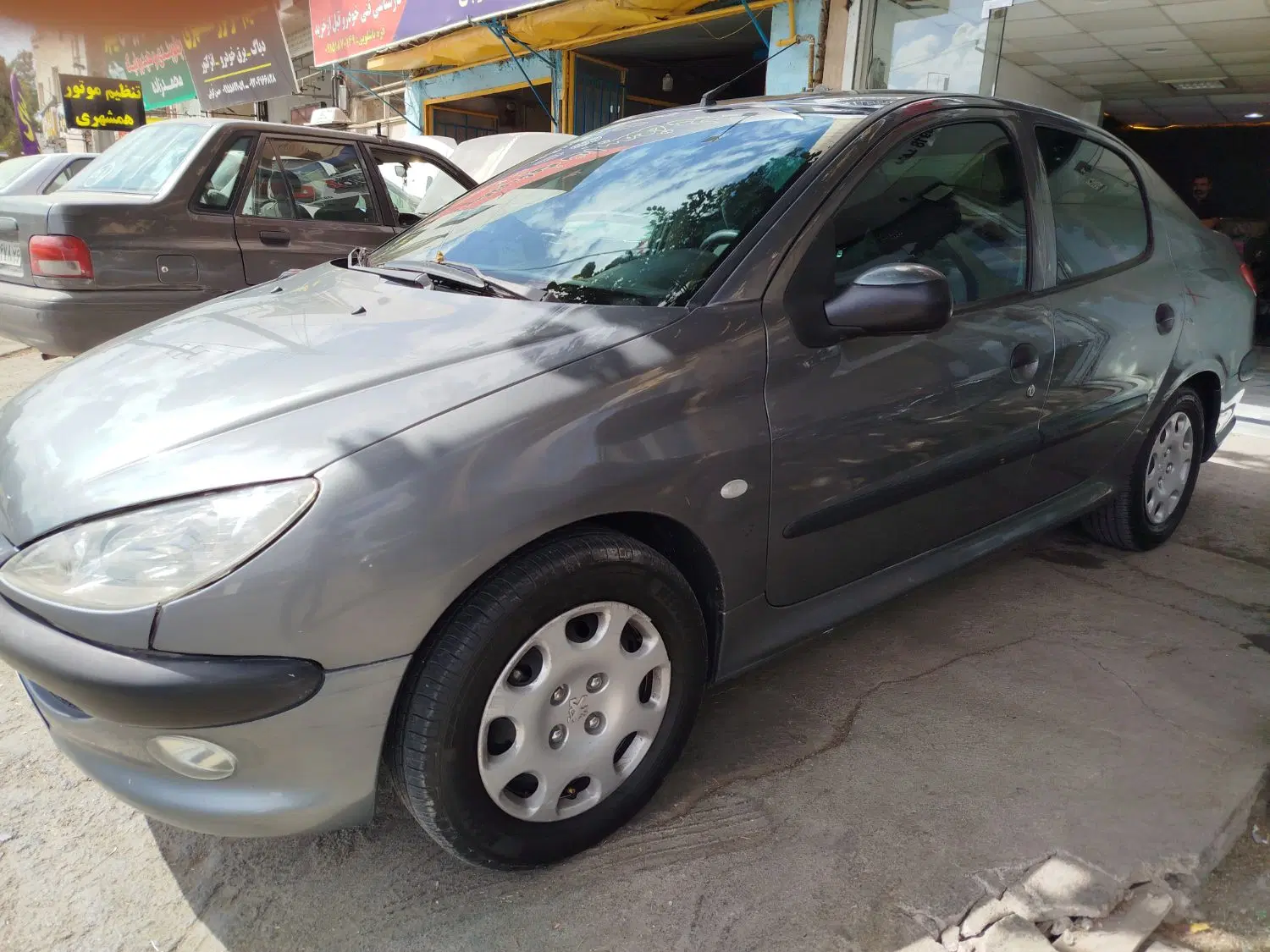 206 V8  مدل93|خودرو سواری و وانت|بجنورد, |دیوار