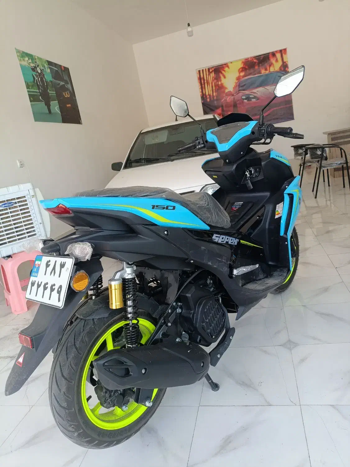 آیروکس ۱۵۰ccخشک|موتورسیکلت|قیدار, |دیوار