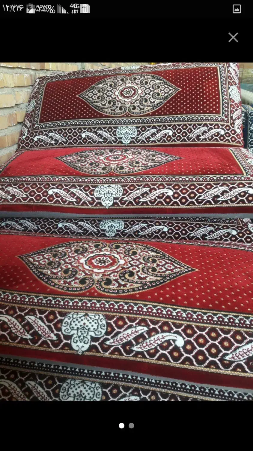 پشتی مخملی جنس خوب ومحکم|پشتی|گنبد کاووس, |دیوار